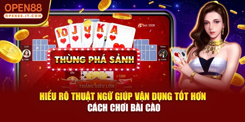 Hiểu rõ thuật ngữ giúp vận dụng tốt hơn cách chơi bài cào