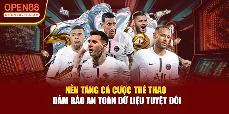 Nền tảng cá cược thể thao đảm bảo an toàn dữ liệu tuyệt đối